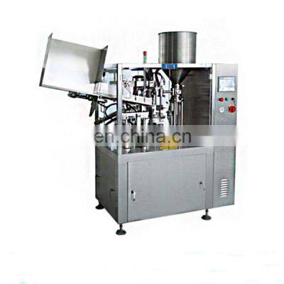 Cosmetic Toothpaste Plastic Aluminium Tube Filling Sealing Machine photo-4