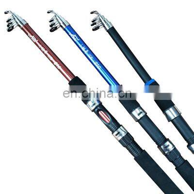 2.1m 2.4m telescopic fishing rods for US USA American market