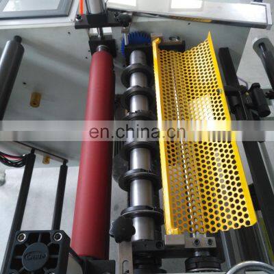High Quality Paper Sheeting Cross Cutting Machine With Slitting EPC PLC Stacker Price photo-3