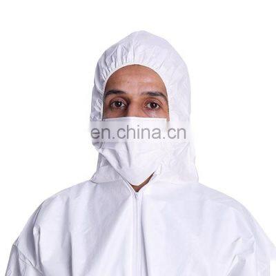 High Quality Breathable  Man Coverall Suit Disposable Coverall Jumpsuit