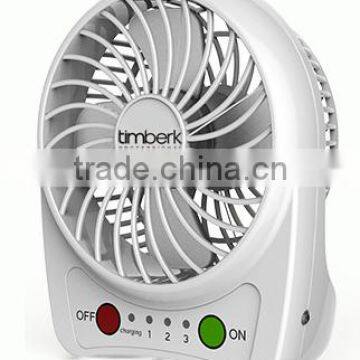 Multi-functional Rechargeable Mini USB Fan Lithium Battery Fan photo-4