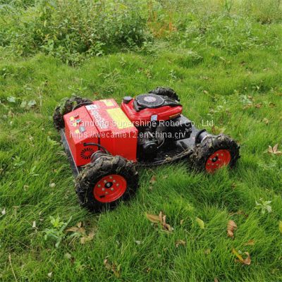 track mower, China remote control lawn mower price, remote control mower for slopes for sale