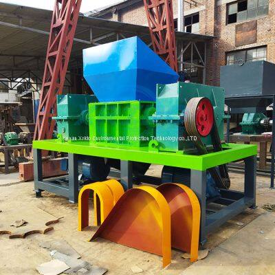 Hot Sale Wood Pallet Double Shaft Shredder Metal Crusher Waste Plastic Recycling Equipment