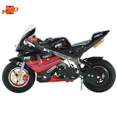 KXD008A pocket bike factory from China mini dirt bike 49CC 2 stroke for children