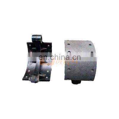 Foton Auman/Daimler/Miler Truck Spare Parts SH3501085-TR5001 Front Upper Brake Shoe With Friction Pad Assembly