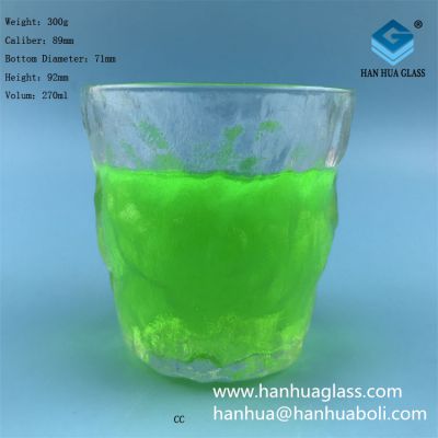 250ml Glacier Juice Beverage Glass Cup Manufacturer