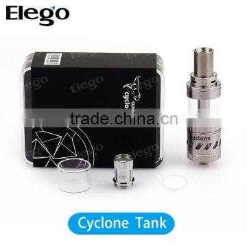New Arrive! Sense Cyclone Tank Sense Cyclone 5ml 150W 0.6ohm&0.2ohm Ni200 Top Refilling Cyclone Sub Ohm Tank Wholesale Price