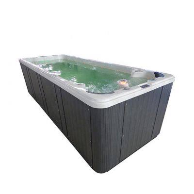 Hight Quality JY8602 Freestanding Endles Pool Outdoor Pools Swimming Spa