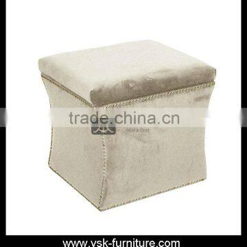 OT-078 Stylish Square Stool For Wholesale