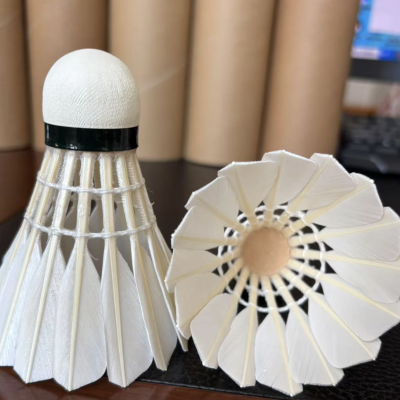 Goose Feathers Shuttlecock Speed 78 for Professional and Practise Using