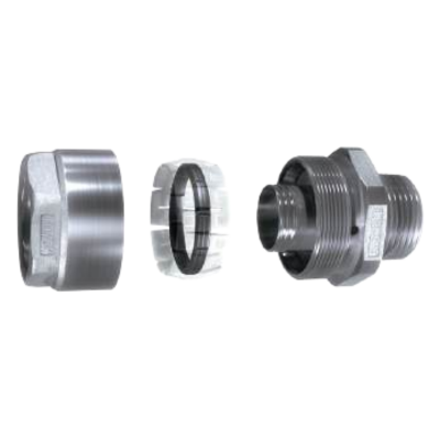 Japan Toyox Braided Tube, Steel Conduit Connector Tc3 - S15 R3/4, Connector for Semiconductor Manufacturing Equipment photo-3