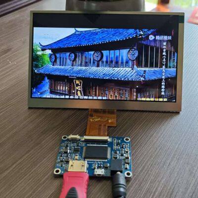 The Active Area is 153.6 * 90.0mm ,7 Inch 350nits LVDS Interface Square Pixel Tft Lcm photo-3