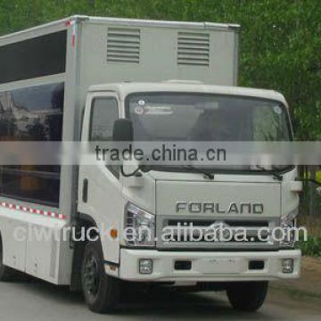 factory price Foton 4x2 mobile stage truck for sale