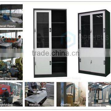 Laboratory Steel Glass Door Storage Cabinet Data Document Filing Cabinet/Cupboard Lock photo-6
