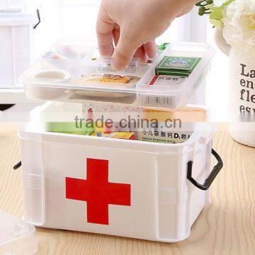 Plastic Mobile Medicine Chest for Family&hospital photo-3