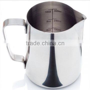 Different size Stainless SteelCoffee Garland Cup Latte Jug Craft Cappuccino Milk Tea Frothing Jug                        
                                                Quality Choice