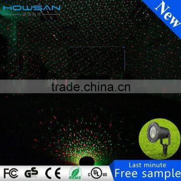 hot sell portable automatic Christmas lights high brightness effect sky laser light