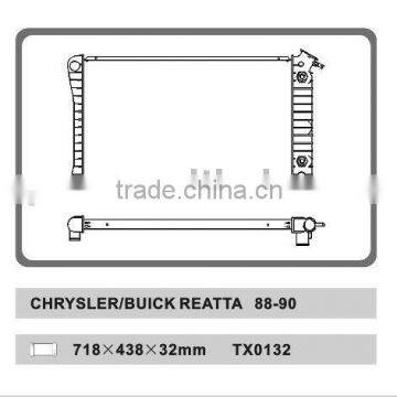 AUTO RADIATOR FOR CHRYSLER/BUICK REATTA 88-90