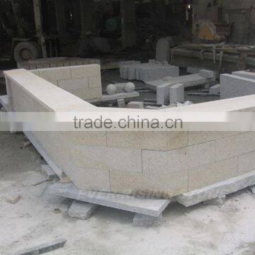 G682 China beige granite wall stone