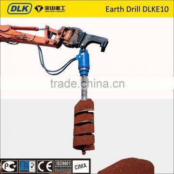 for 10-15 ton excavator earth drill DLKE10