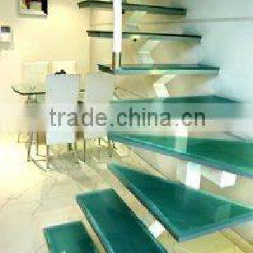 3-25mm Toughened stair glass