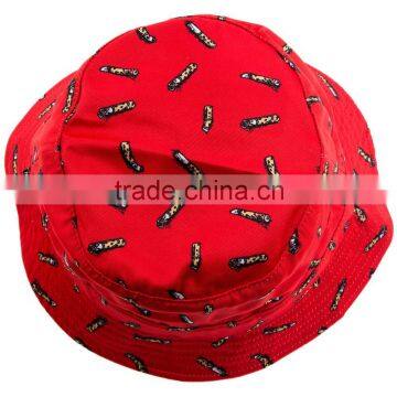 Wholesale Customized Custom Printting Bucket Hats High Quality Woven Label Bucket Hats photo-5