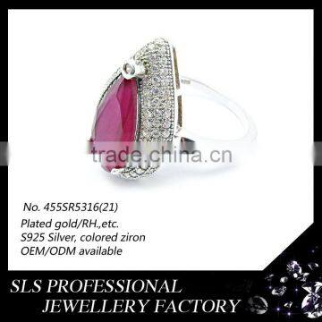 2015 New Style Africa 925 Silver Jewelry Sets Big Wedding Custom Jewelry Set photo-6