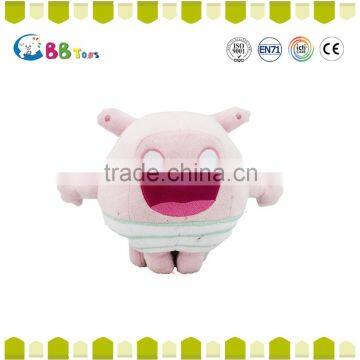 Carrefour Certified factory Factory direct sale OEM ICS plush pink doll toys for baby