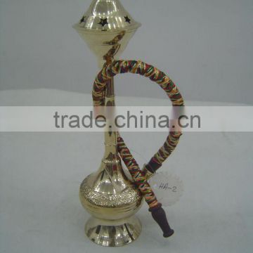 Cast Brass Hukka