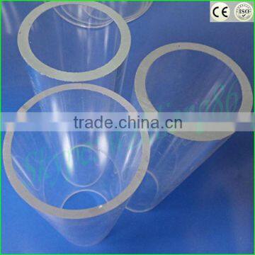 High Temperature Cutting Quartz Tube with 99.99% Purity