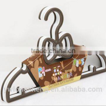 plastic fancy clothes hanger for children