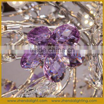 CE/ROHS/FCC Certificated Modern Gold Crystal Chandelier Light photo-4