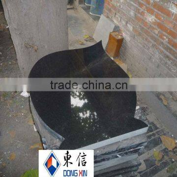 Hebei Black Granite Tombstone