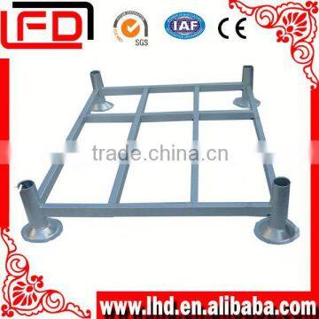 Metal handling equipment logistic pallet for big bag