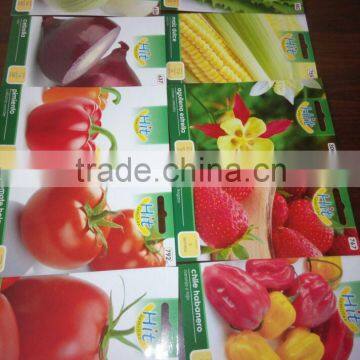 vegetable seed paper foil packet manufacture