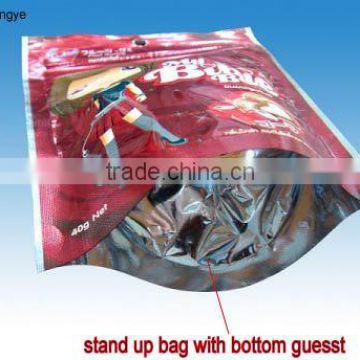 plastic stand up pouch with spout or zipper