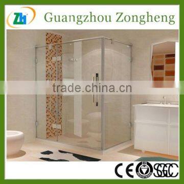 Hinge Door Clear View FrameTempered Glass Shower Enclosure