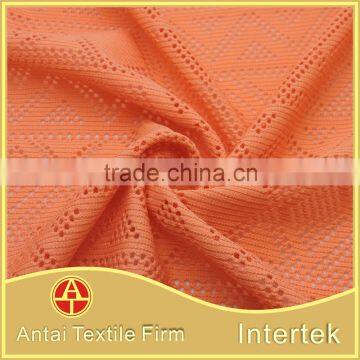 Thick jacquard swimwear lace fabric / Types of laces for garment fabric