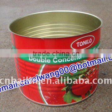 new crop tomato sauce in cans 2200g