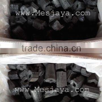 Hexagon Briquette Charcoal for BBQ photo-3
