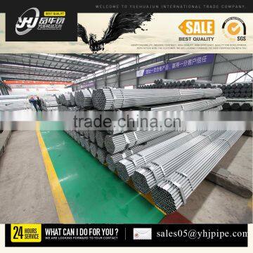 Round Hot Dippeed Galvanized Steel Pipes for Construction photo-4