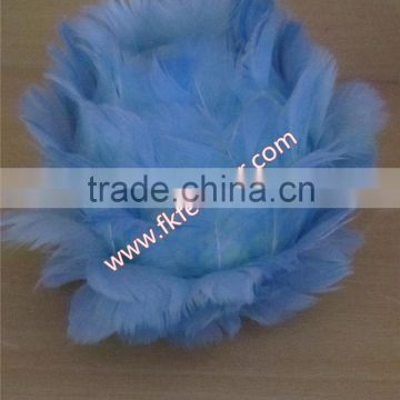 Best Selling Items Turkey Feather Ball Feather Flower Feather Roses With Star For Christmas And Wedding Decorations