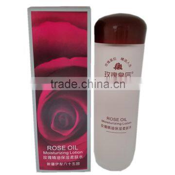 rose oil skin whitening and firming face toner