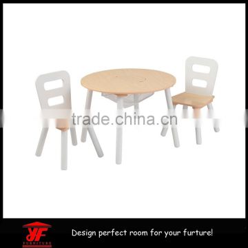 Eco-friendly Home Furniture wooden kids dinning table set