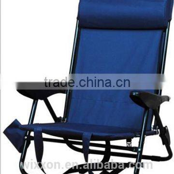 High quality foldable armresting beach chair