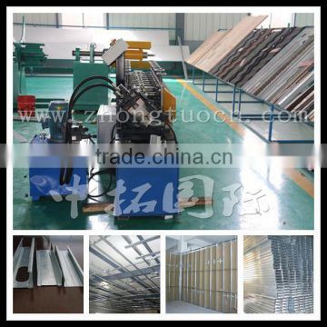 c panel form machine/ C profile light steel keel roll forming machine