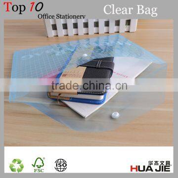 Hot sale my clear file bag transparent mesh file bag plastic clear file folder office supplies