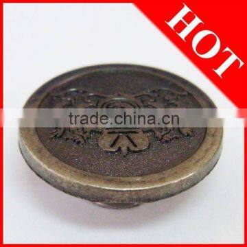 22mm zinc alloy jean button