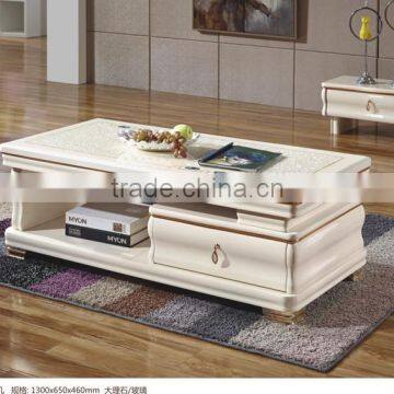 cheap square wooden fancy coffee table