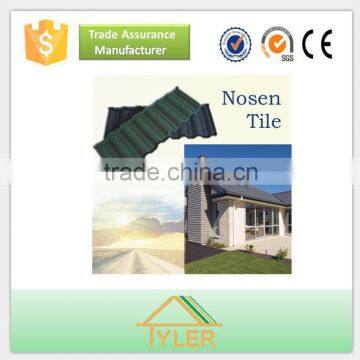 Ancient Corrugated Metal Color Steel Stone Roof Tile